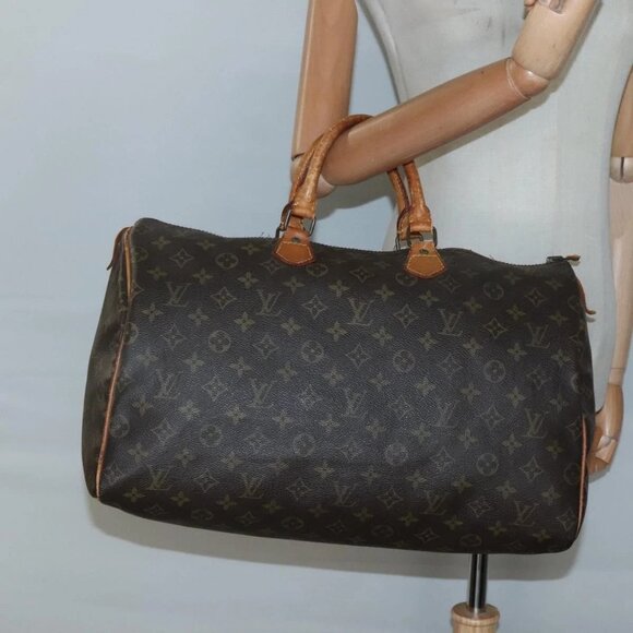 LOUIS VUITTON Monogram Speedy 40 Hand Bag - Picture 1 of 16